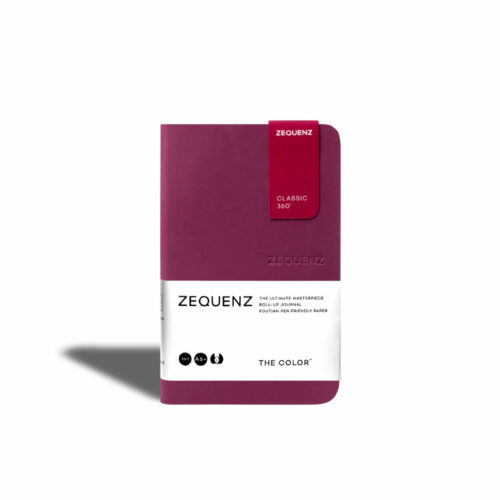 carnet format poche zequenz reliure ouverture 360 marque page aimanté sélection maison o mana