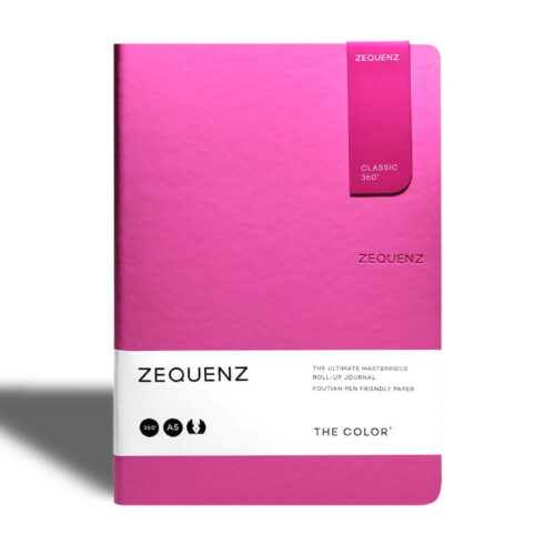 carnet zequenz papeterie ouverture 360 degrés marque page aimanté sélection maison o mana